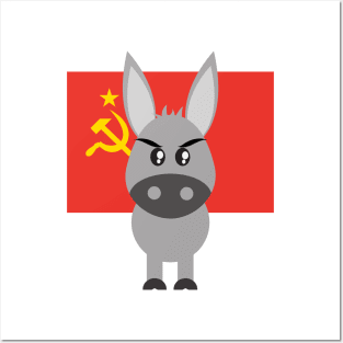 Commie Donkey Posters and Art